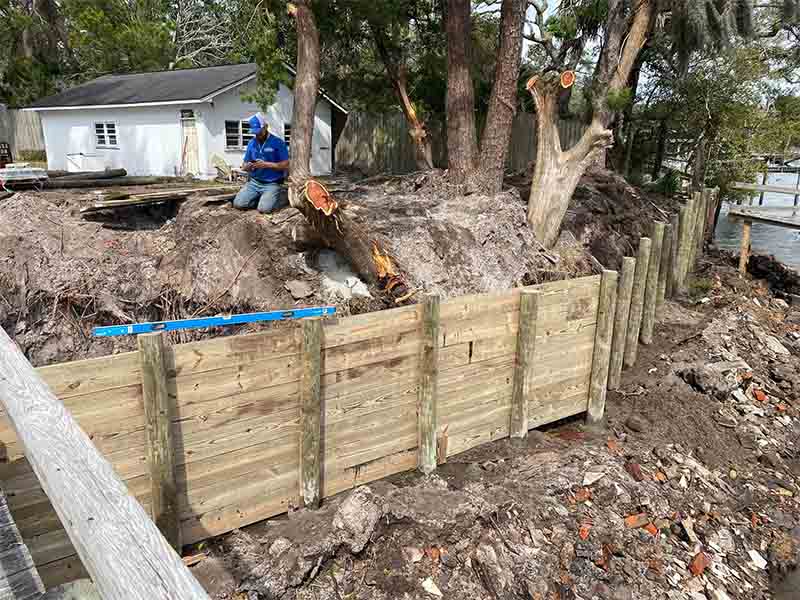 Seawall Repair in Clarksdale Ms