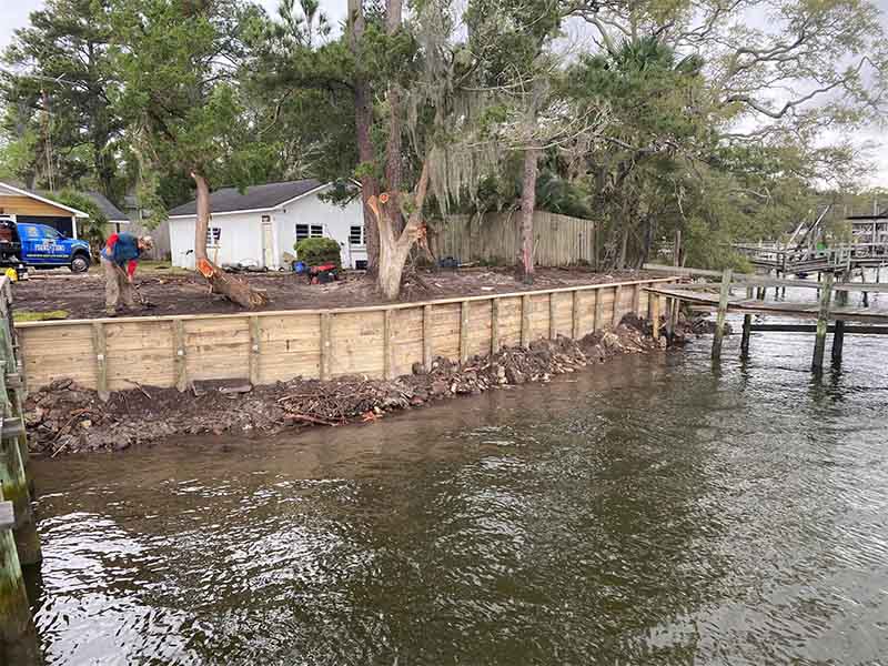 Seawall Repair in Clarksdale Ms